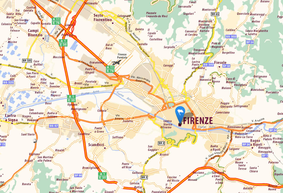 Florence map