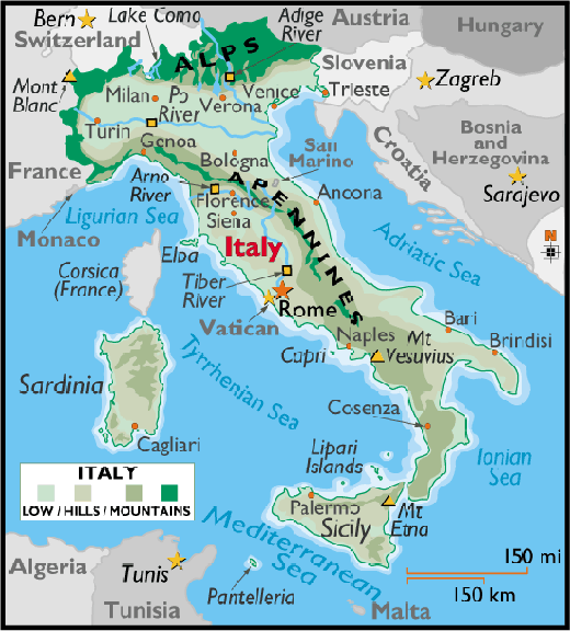 Italy Maps
