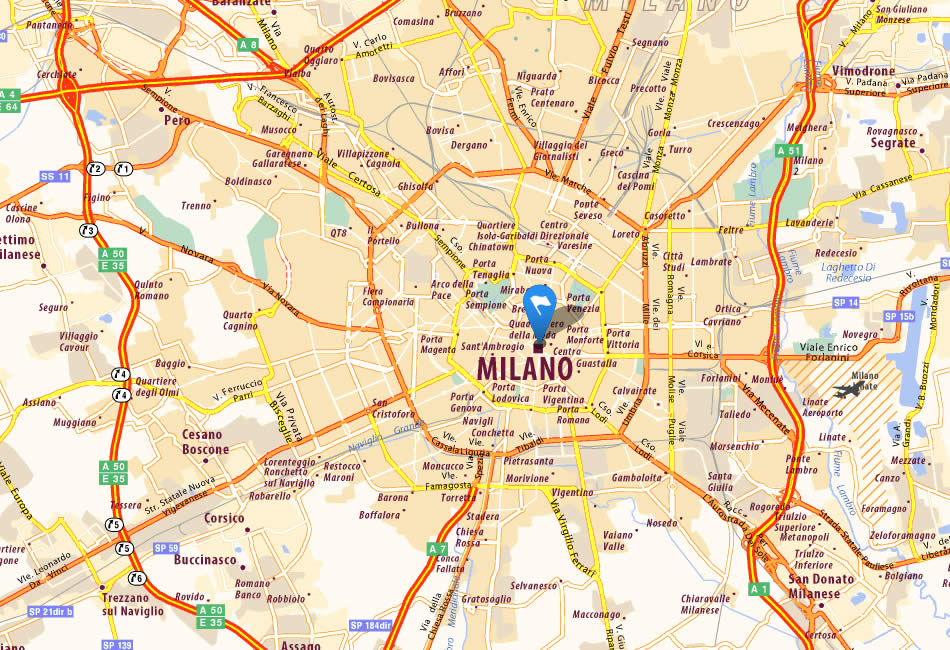 Milano Map