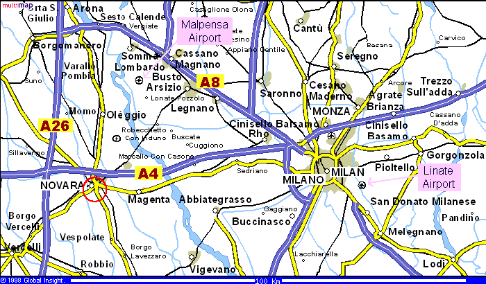 Novara road map
