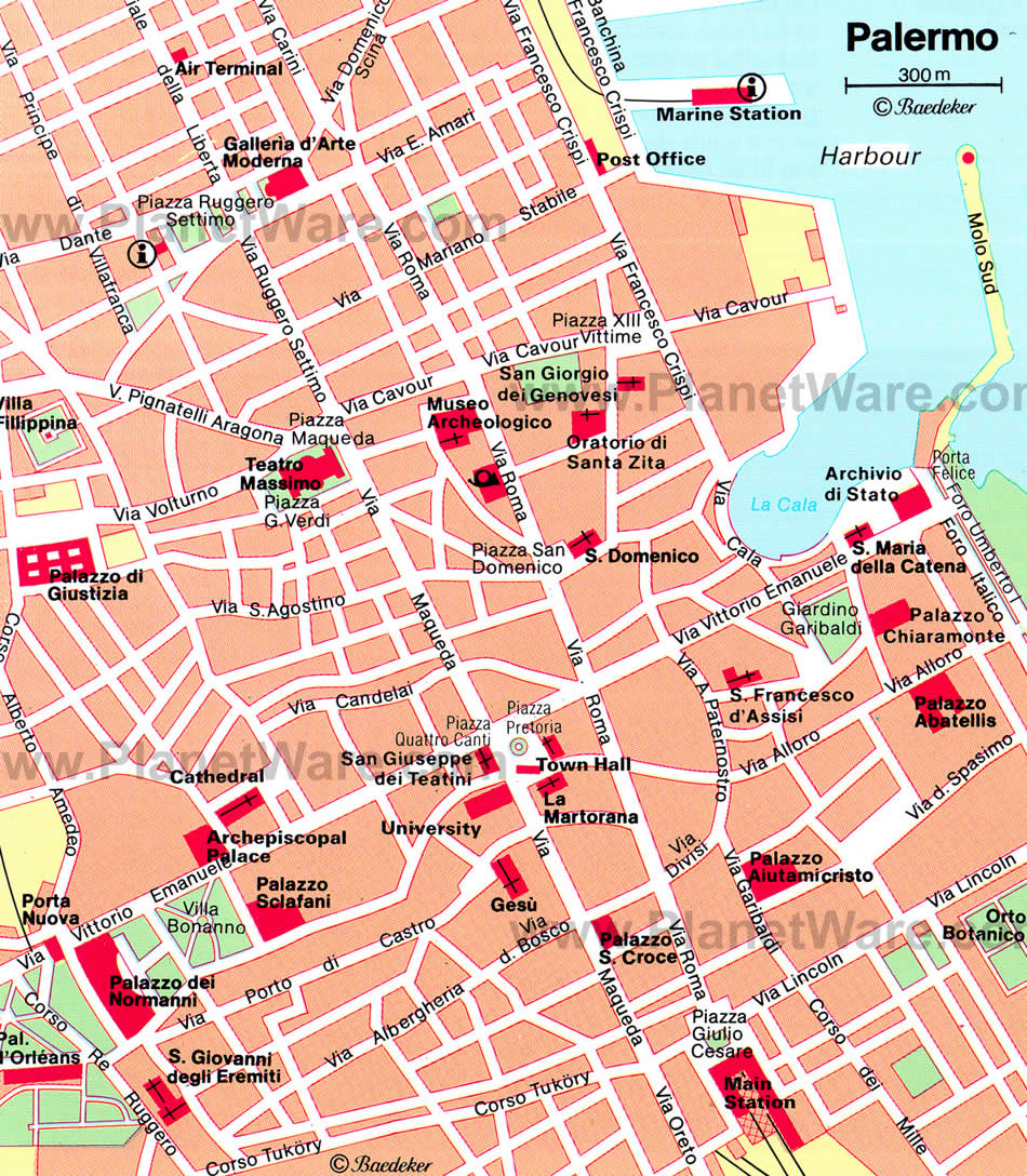 Palermo map