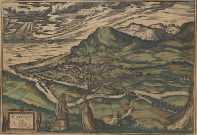 Pesaro historical map