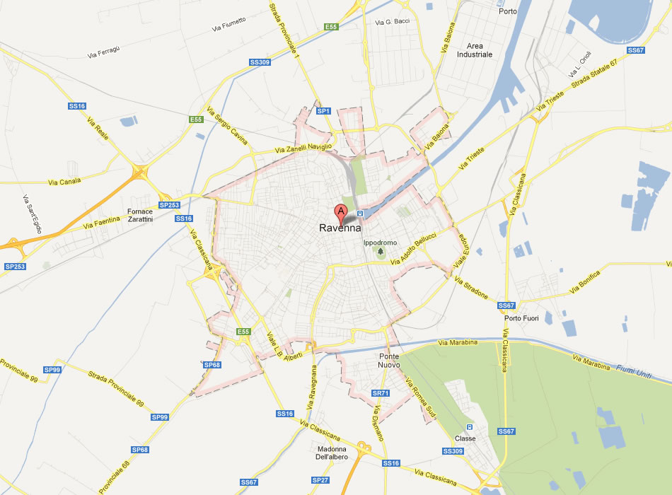 map of Ravenna