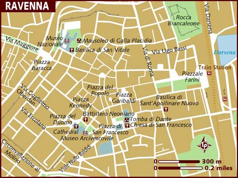 Ravenna map