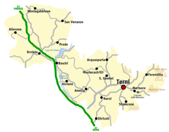 Terni Map