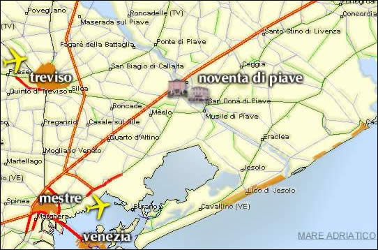 Treviso map