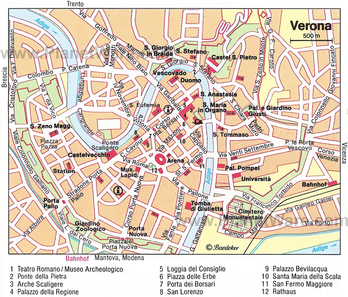 Verona map