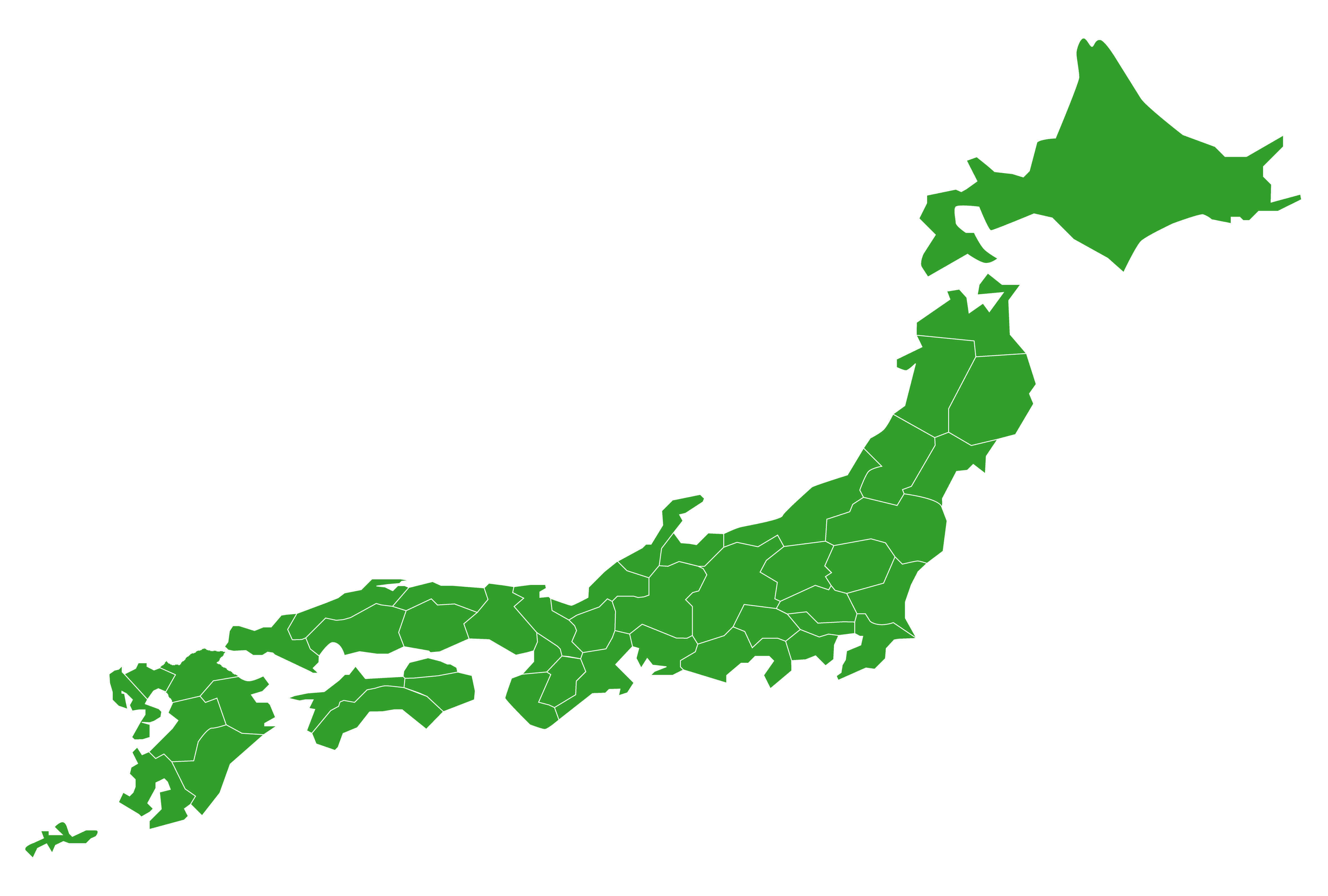 Map Japan