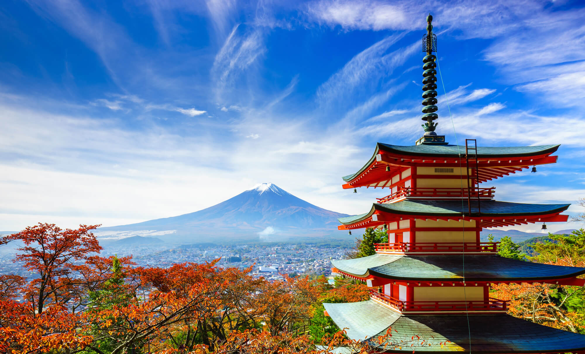 Mount Fuji, Fujiyoshida, Japan