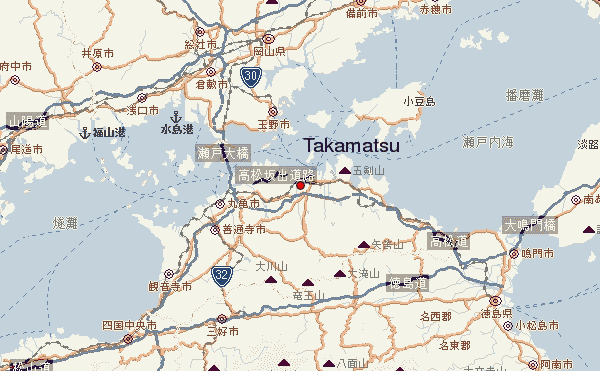 Takamatsu map