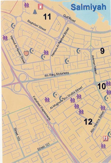 Salmiya map