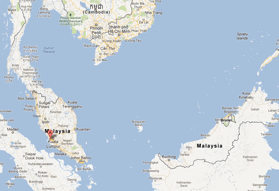 map of Kelang malaysia