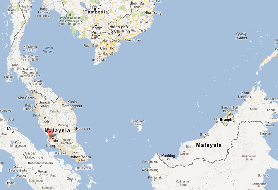 map of Kelang malaysia