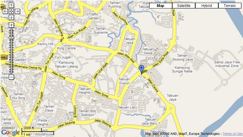 Kuantan google map