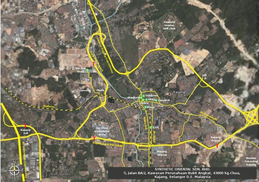 Seremban satellite image