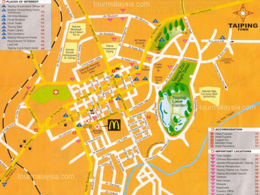 Taiping map