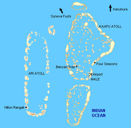 maldives islands map