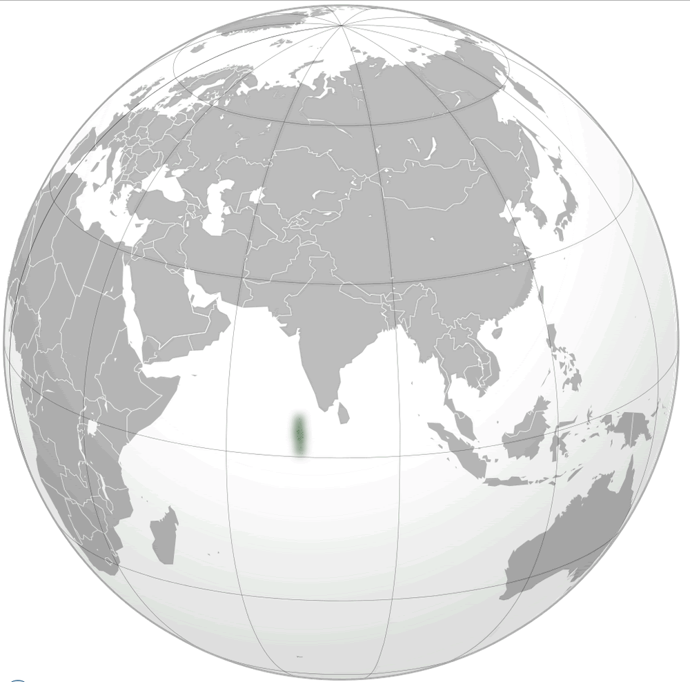 where is maldives in the world