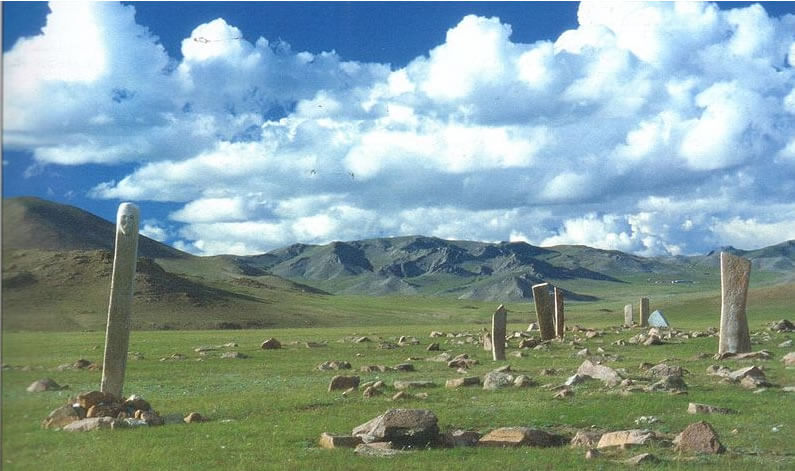 deer stones in mongolia