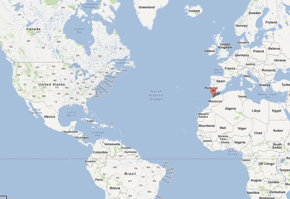 Casablanca Map