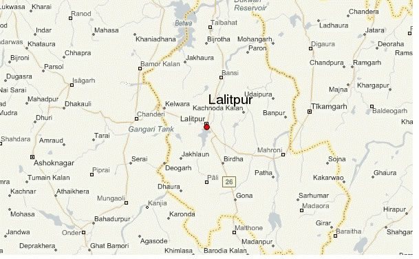 lalitpur location map