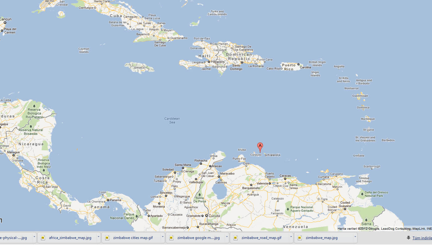 Netherlands Antilles Map