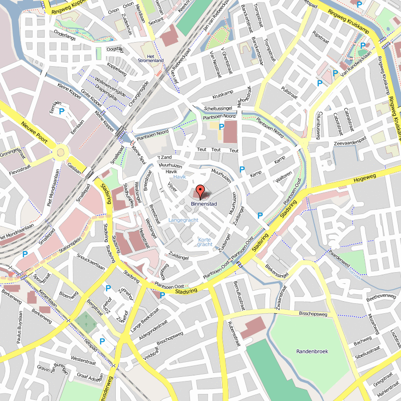 Amersfoort center map