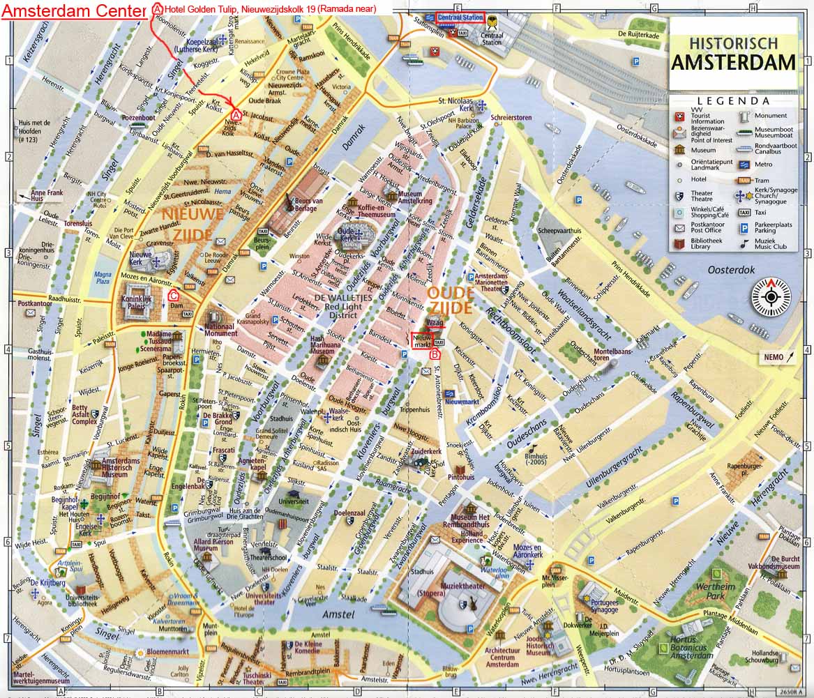 Amsterdam historic map