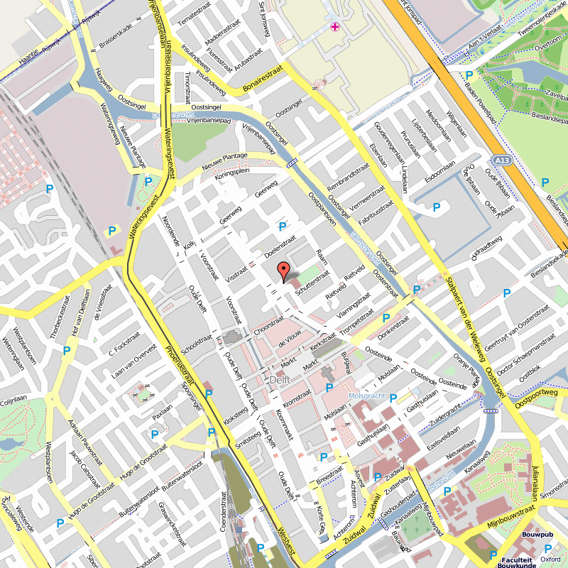 Delft map
