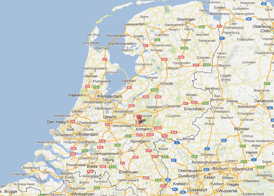 map of ede Netherlands