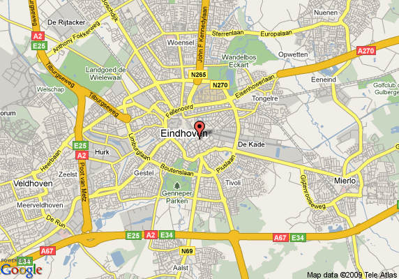 Eindhoven center map