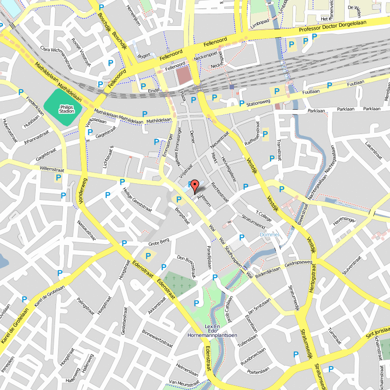 Eindhoven hotels map