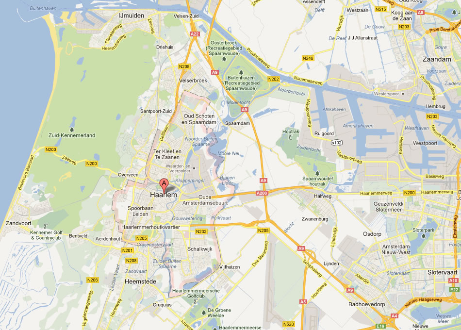 map of Haarlem