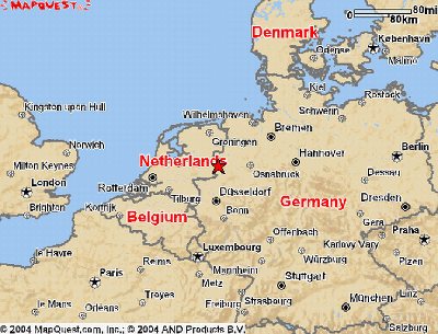 Hengelo europe map