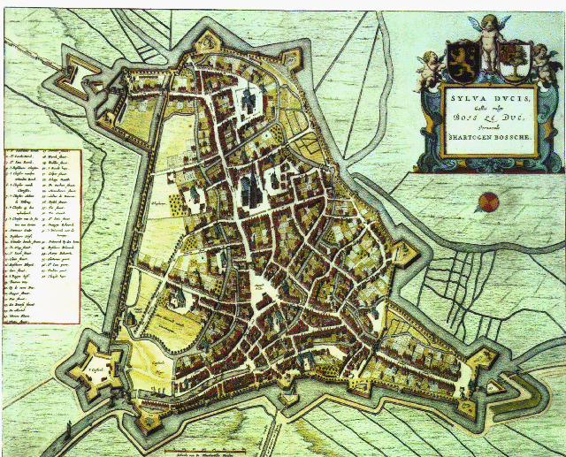 Hertogenbosch historical map