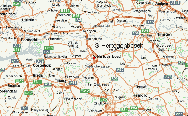 Hertogenbosch map