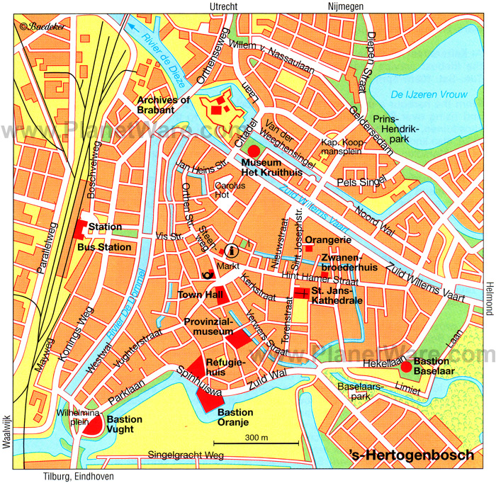 Hertogenbosch map
