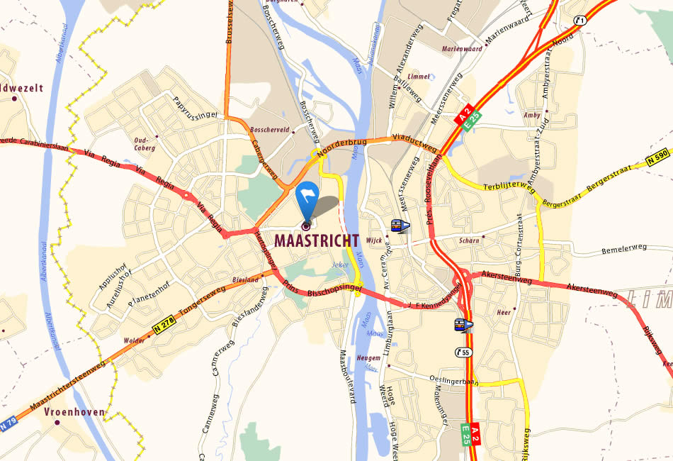 Maastricht map