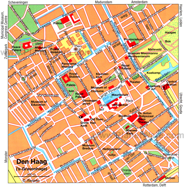 The Hague map