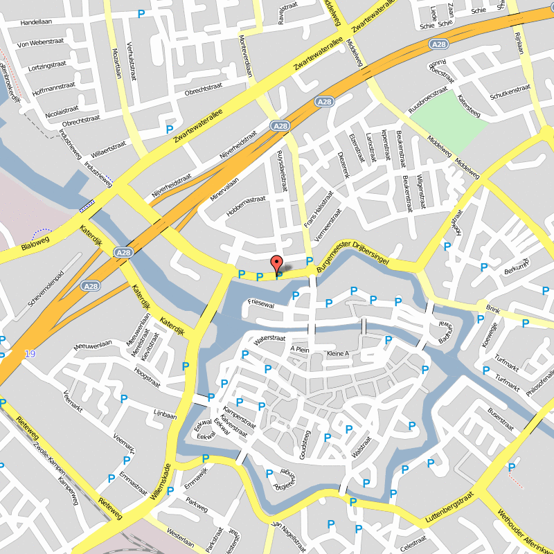 Zwolle map