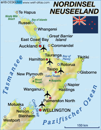 Palmerston North map wellington