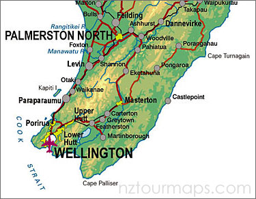 	city map of Wellington