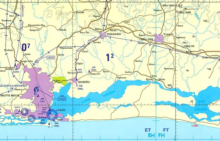 lagos region map