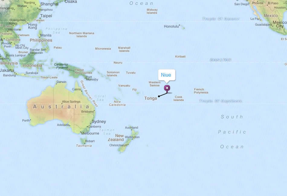 map niue