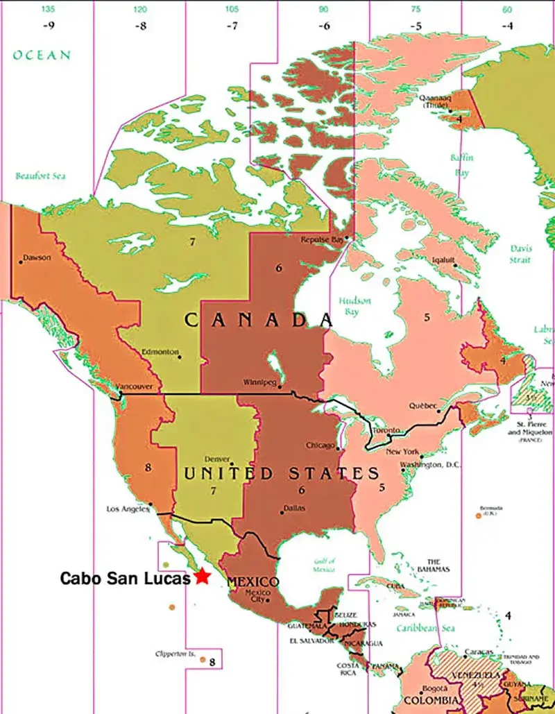 Mexico time zone
