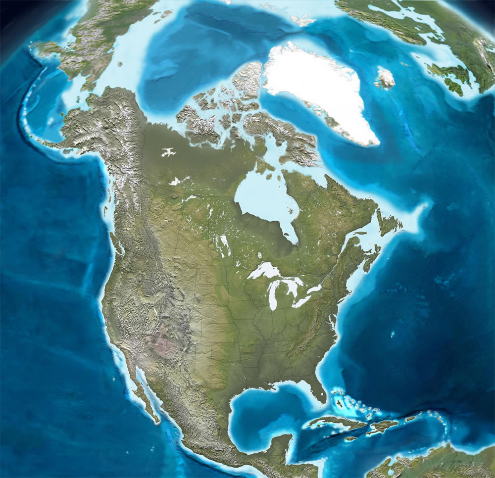 tectonic structure of north america
