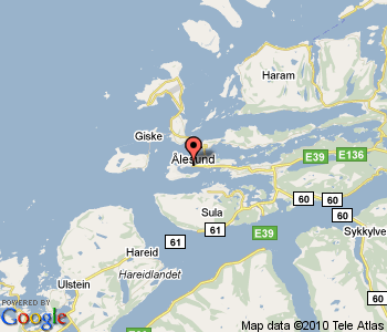 Alesund Regions Map