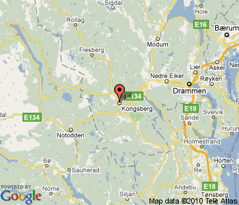Kongsberg Map