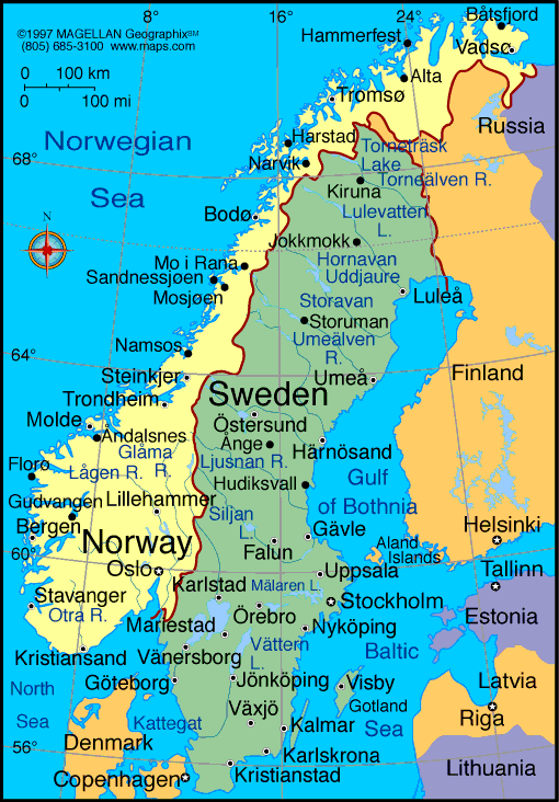 Where is Norway on the Map? Explore Norway Map England Norway