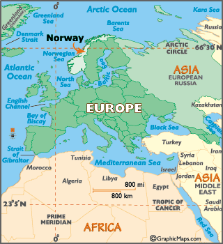 Norway Map